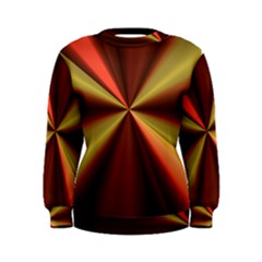 Copper Beams Abstract Background Pattern Women s Sweatshirt by Simbadda