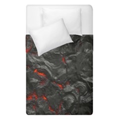 Volcanic Lava Background Effect Duvet Cover Double Side (single Size) by Simbadda