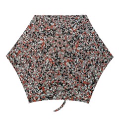 Hurley Mix Electric Electric Red Blend Mini Folding Umbrellas by Mariart