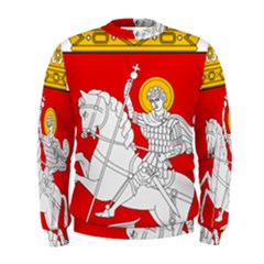 Lesser Coat Of Arms Of Georgia Men s Sweatshirt by abbeyz71