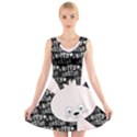 Easter bunny  V-Neck Sleeveless Skater Dress View1