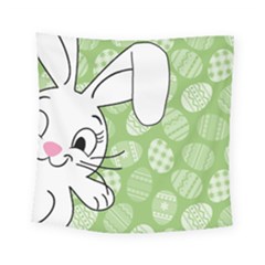 Easter Bunny  Square Tapestry (small)