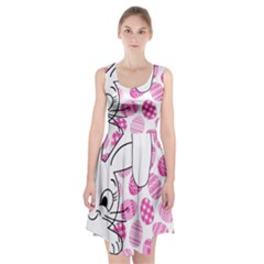 Easter Bunny  Racerback Midi Dress
