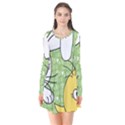 Easter bunny and chick  Flare Dress View1