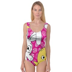 Easter Bunny And Chick  Princess Tank Leotard 