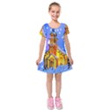 Winter Church Kids  Short Sleeve Velvet Dress View1