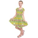 Easter - chick and tulips Kids  Short Sleeve Dress View1