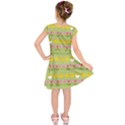 Easter - chick and tulips Kids  Short Sleeve Dress View2