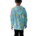 Easter - chick and tulips Hooded Wind Breaker (Kids) View2