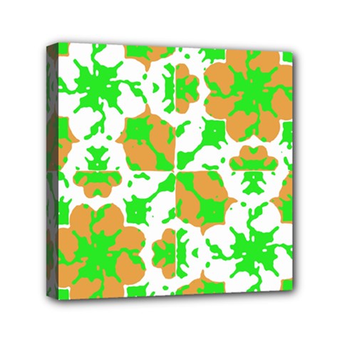 Graphic Floral Seamless Pattern Mosaic Mini Canvas 6  X 6  by dflcprints