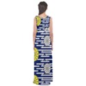 Sunflower Line Blue Yellpw Empire Waist Maxi Dress View2