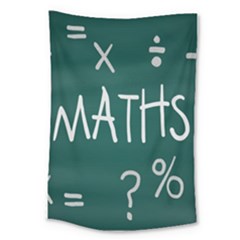 Maths School Multiplication Additional Shares Large Tapestry by Mariart