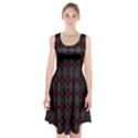 Plaid pattern Racerback Midi Dress View1