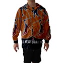 Basketball never stops Hooded Wind Breaker (Kids) View1