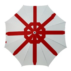 Cross Of Saint James Golf Umbrellas by abbeyz71