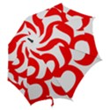 Hindu Om Symbol (Red) Hook Handle Umbrellas (Large) View2