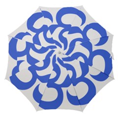 Hindu Om Symbol (royal Blue) Straight Umbrellas by abbeyz71