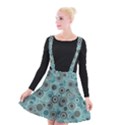Abstract Aquatic Dream Suspender Skater Skirt View1