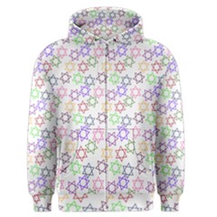 Star Space Color Rainbow Pink Purple Green Yellow Light Neons Men s Zipper Hoodie by Mariart