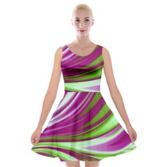 Colors Velvet Skater Dress by ValentinaDesign