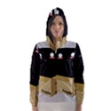 Black Cat in a Box Hooded Wind Breaker (Women) View1