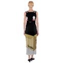 Black Cat in a Box Fitted Maxi Dress View2