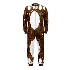 Cross Golden Cross Design 3d Onepiece Jumpsuit (kids)
