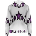 Star Purple Space Women s Pullover Hoodie View2