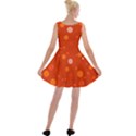 Decorative dots pattern Velvet Skater Dress View2
