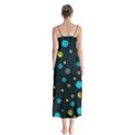 Decorative dots pattern Chiffon Maxi Dress View2