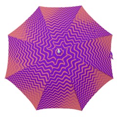 Original Resolution Wave Waves Chevron Pink Purple Straight Umbrellas by Mariart