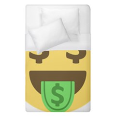 Money Face Emoji Duvet Cover (single Size) by BestEmojis