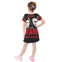 Make tyranny great again Kids  Short Sleeve Velvet Dress View2