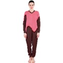 Ice Cream Pink Choholate Plaid Chevron OnePiece Jumpsuit (Ladies)  View1
