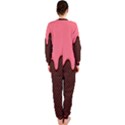 Ice Cream Pink Choholate Plaid Chevron OnePiece Jumpsuit (Ladies)  View2