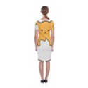 Yellow Cat Egg Classic Short Sleeve Midi Dress View2
