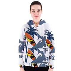 Surf - Laguna Women s Zipper Hoodie