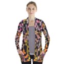 Colorful texture               Women s Open Front Pockets Cardigan View1