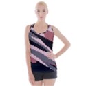 Pink Digital Camouflage Crisscross Back Tank Top  View1