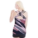 Pink Digital Camouflage Crisscross Back Tank Top  View2