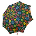 Presents Gifts Background Colorful Hook Handle Umbrellas (Large) View2