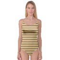 Colored Zig Zag Camisole Leotard  View1