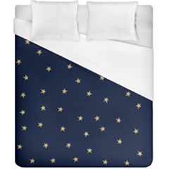 Navy/gold Stars Duvet Cover (california King Size) by Colorfulart23