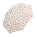 Geometric Losangle Pattern Rosy Folding Umbrellas View2