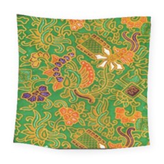 Art Batik The Traditional Fabric Square Tapestry (large)