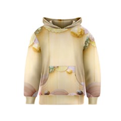 Sea Shell Pattern Kids  Pullover Hoodie by paulaoliveiradesign