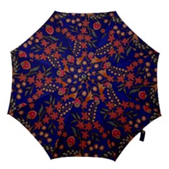 Texture Batik Fabric Hook Handle Umbrellas (large) by BangZart