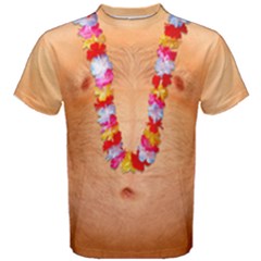 Hairy Chest Naked Body Faux Men s Cotton Tee by daydreamer
