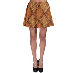 Vector Square Texture Pattern Skater Skirt
