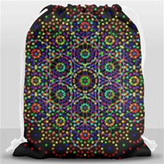 The Flower Of Life Drawstring Bag (large)